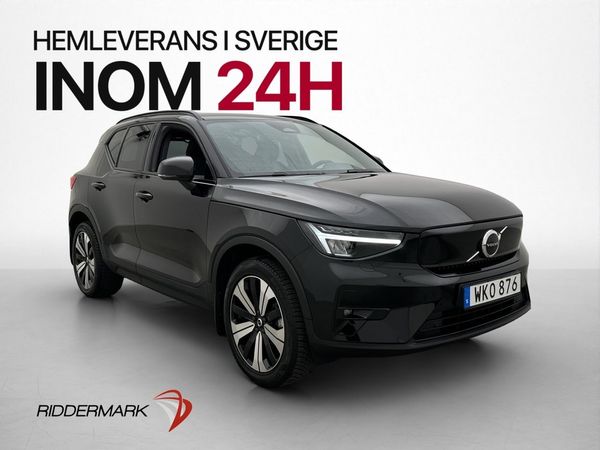 Volvo XC40 Recharge 231hk Plus Värmare Dragkrok Kamera Navi - 2023