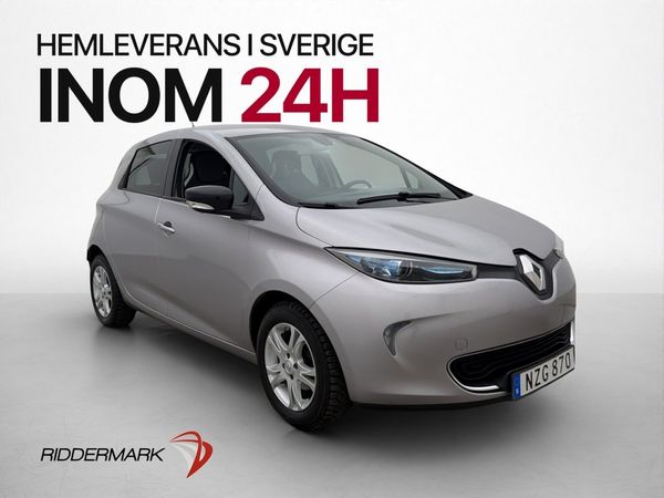 Renault Zoe R240 22kWh Intense Friköpt-Batteri Kamera Navi - 2016
