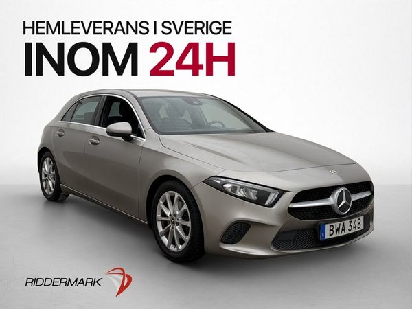 Mercedes A180 136hk Värmare Kamera Skinn Dragkrok - 2019