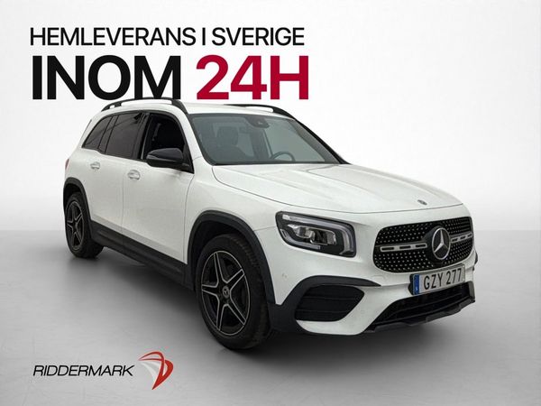 Mercedes GLB200 d 4M AMG 7-Sits M&K-Värm Kamera Drag - 2021