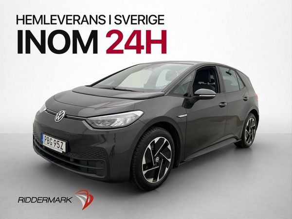 Volkswagen ID.3 Pro Performance Värmepump CarPlay Rattvärme - 2021