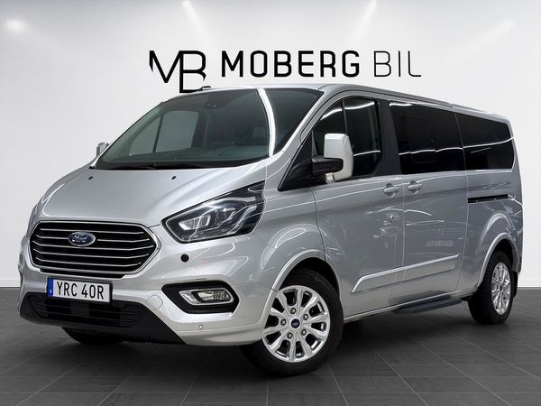 Ford Tourneo Custom 320 2.0 EcoBlue 130hk Titanium X L2 Läder B-Kamera Drag - 2022