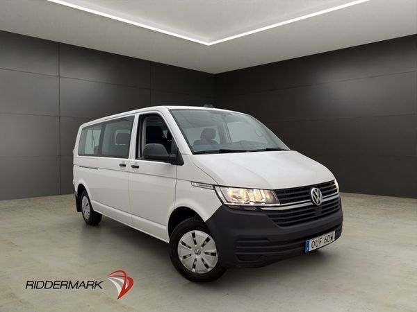 Volkswagen Caravelle Lång Värmare Drag B-Kamera 9-Sits Moms - 2023