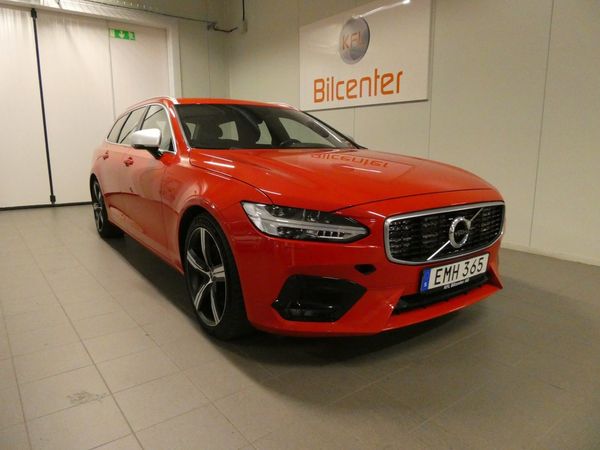 Volvo V90 T5 Geartronic R-Design Aut-Drag-Värmare-Navi-SoV - 2018