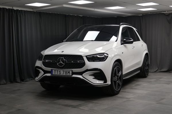 Mercedes GLE350 de de 4MATIC AMG Premium HUD Pano Burmester Drag MOMS - 2025