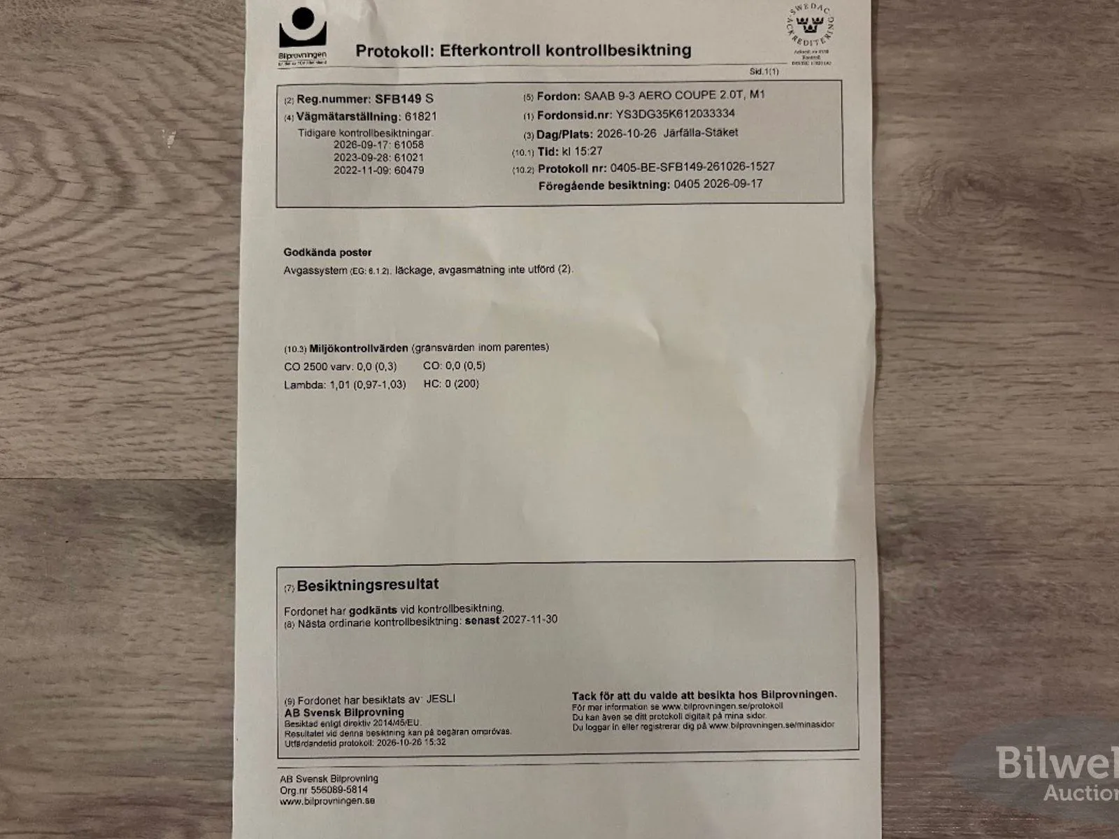 Saab 9-3 bild 96