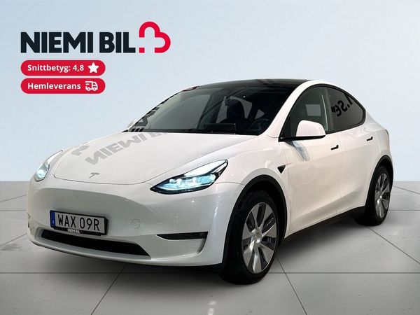 Tesla Model Y Long Range AWD Drag Pvärm Pano Kamera Skinn GPS SoV - 2023