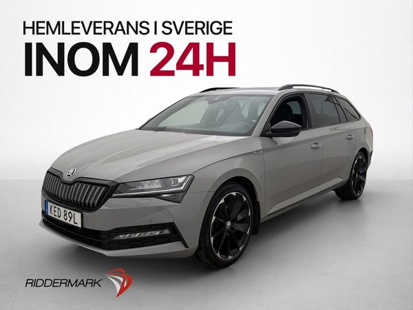 Skoda Superb 1.4 TSI iV Sportline Pano Canton Värmare Drag - 2021