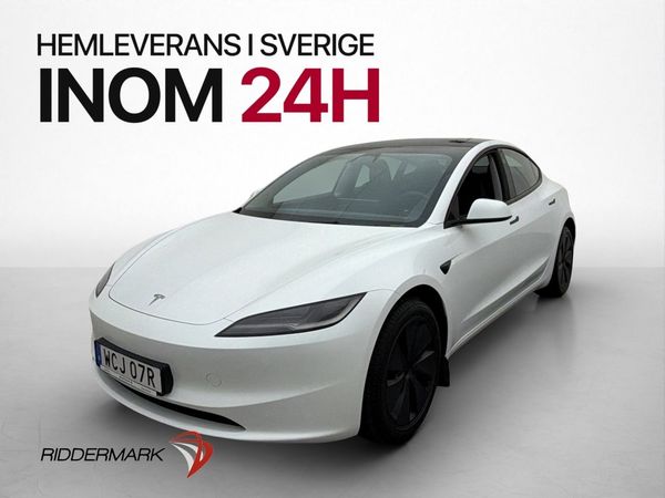 Tesla Model 3 Long Range RWD Autopilot Värmepump Svensksåld - 2025