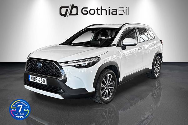 Toyota Corolla Cross Hybrid AWD-i e-CVT 197hk Style Aut En ägare Nyservad - 2022