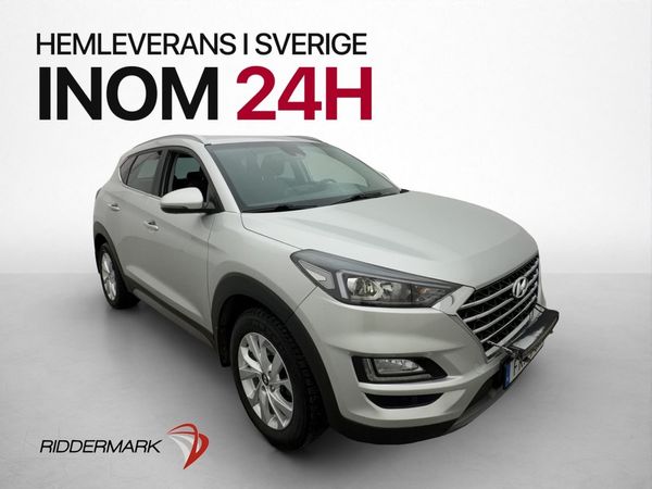 Hyundai Tucson 4WD 177hk M&K-Värmare Kamera Navi Dragkrok - 2019