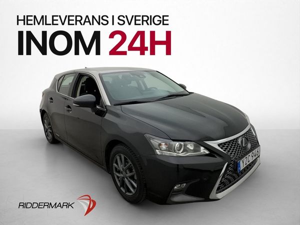 Lexus CT 200h 1.8 Kamera Alcantara Adaptiv-Farthållare - 2018