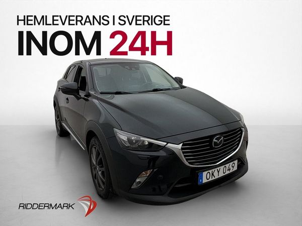 Mazda CX-3 AWD 150hk Optimum M&K-Värm BOSE HUD Kamera Navi - 2017