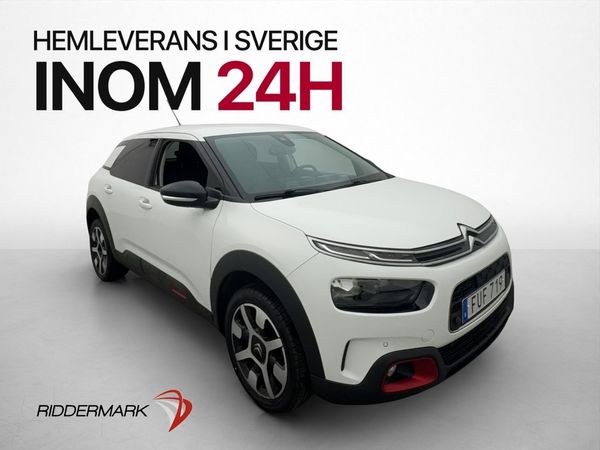 Citroen C4 Cactus 110hk SHINE M&K-Värm Navi CarPlay Dragkrok - 2018
