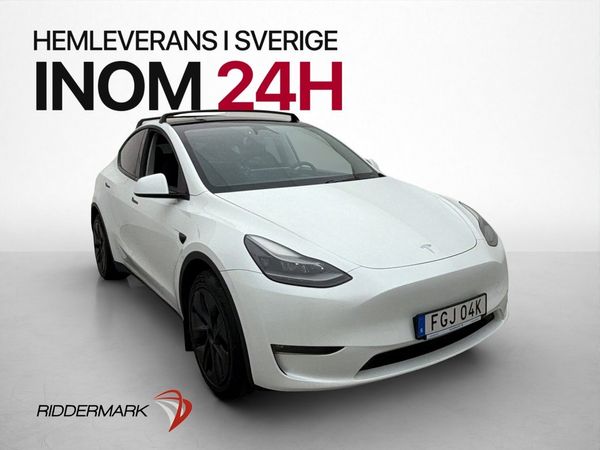 Tesla Model Y Long Range AWD HW4 Dragkrok Autopilot MOMS - 2024