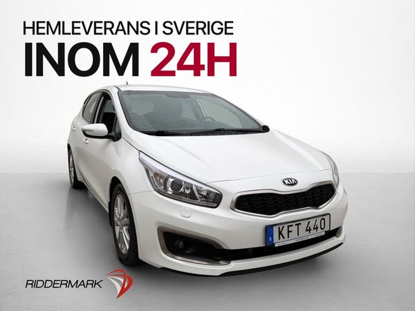 Kia Cee´d 1.6 135hk Motorvärmare 2-Brukare Farthållare - 2016