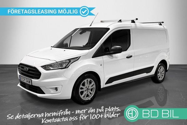 Ford Transit Connect LWB 1.5 EcoBlue Verkstadsinredning Värmare Drag Moms - 2024