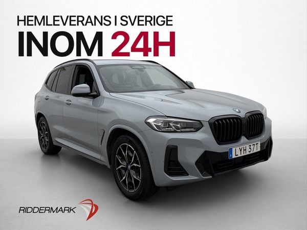 BMW X3 xDrive30e M-Sport Pano H/K Skinn Kamera Drag MOMS - 2024