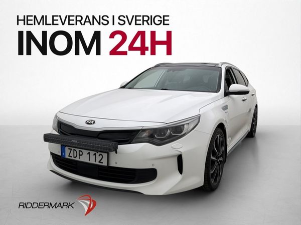 Kia Optima SW PHEV Advance Pano Värm Drag H/K Kamera Navi - 2018