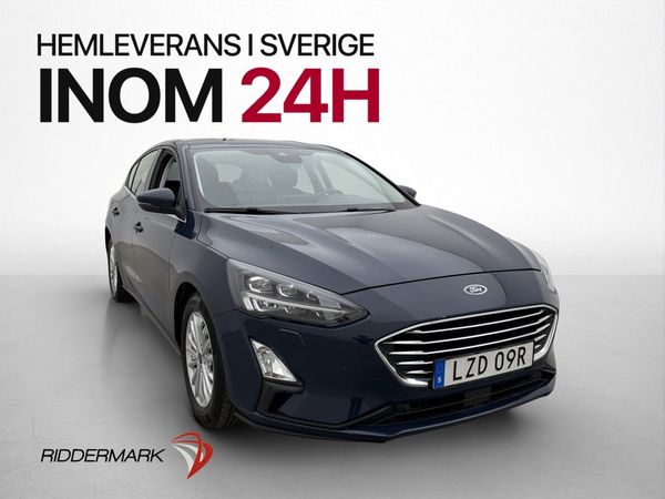 Ford Focus 1.0 EcoBoost 125hk Titanium Adaptiv-Fart Kamera - 2020