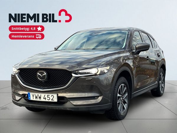Mazda CX-5 Optimum AWD 360/SoV-Däck/Drag/BOSE/Värmare/Rattvärm/HuD - 2018