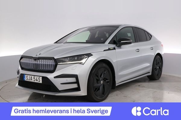 Skoda Enyaq Coupé RS iV Pano Canton Kamera Elstol HUD Drag - 2023