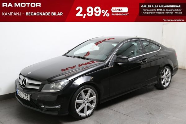 Mercedes C180 Coupé 7G-Tronic Plus AMG Sport Navi - 2013