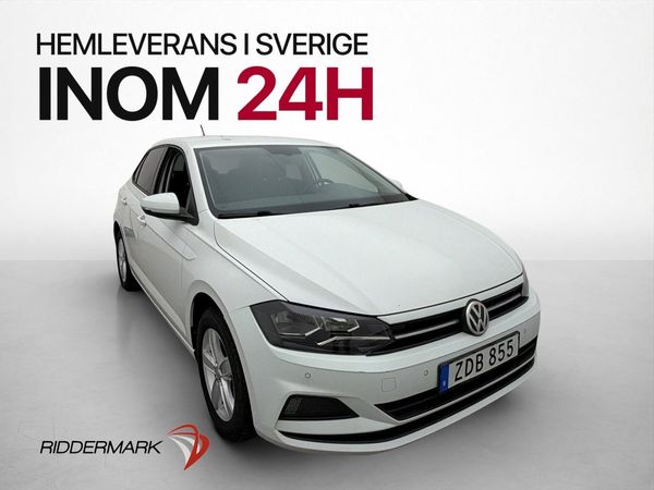 Volkswagen Polo 1.0 TSI P-Sensorer Farthållare Bluetooth - 2018