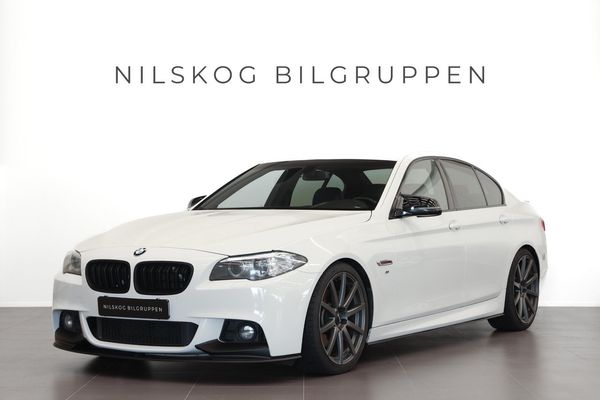 BMW 530 D M-Sport xDrive Sedan|Dragkrok| Svart läder |Fint skick! - 2015