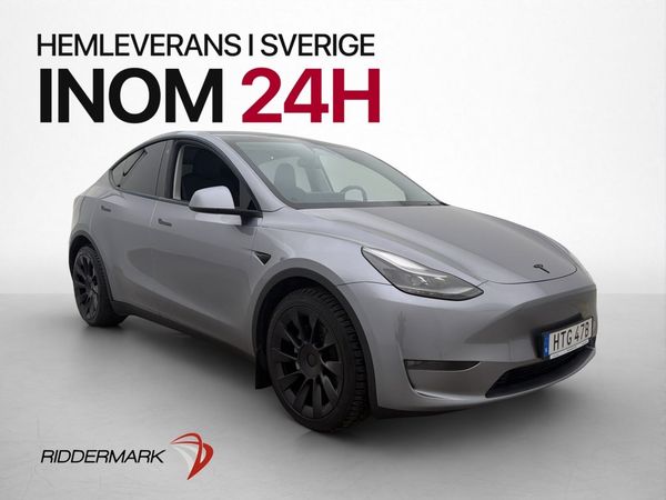Tesla Model Y Long Range AWD Dragkrok Värmepump Autopilot - 2024