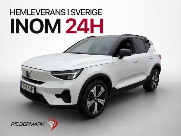 Volvo XC40 Recharge Core Värmepump Kamera Rattvärme CarPlay - 2023