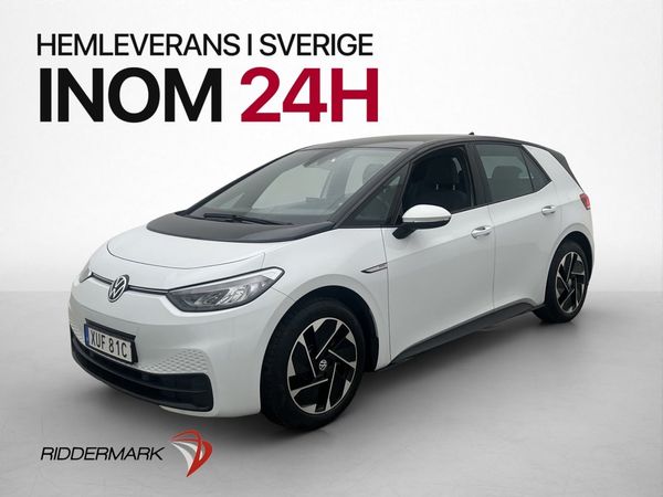 Volkswagen ID.3 Pro Performance Värmare Navi CarPlay Adaptiv - 2021