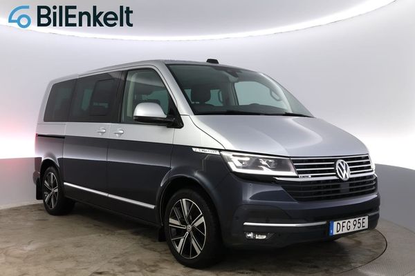 Volkswagen Multivan 2.0 TDI 4M Highline 7-sits Läder Kamera Drag 199hk - 2020