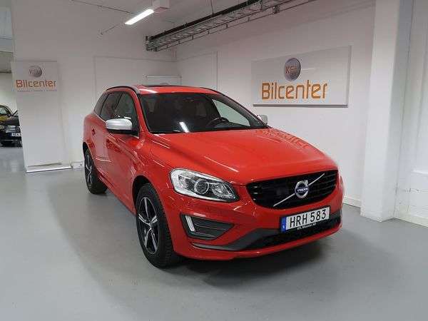 Volvo XC60 D4 AWD R-Design V-Däck ingår Pano-Drag-Kamera-Värmare-N - 2017