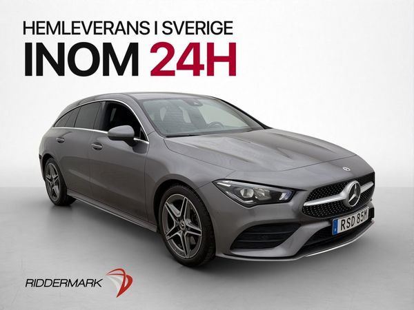 Mercedes CLA200 SB 163hk AMG Wdescreen Värmare Kamera Drag - 2022