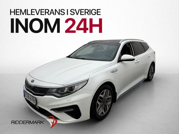Kia Optima SW Plug-in Pluspaket 2 Pano H/K Läder Värm 360° - 2019