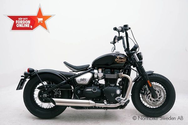 Triumph Bonneville Bobber *DEMO* *KAMPANJ* Fri hemleverans gäller nya Triumph/BMW fordon - 2025