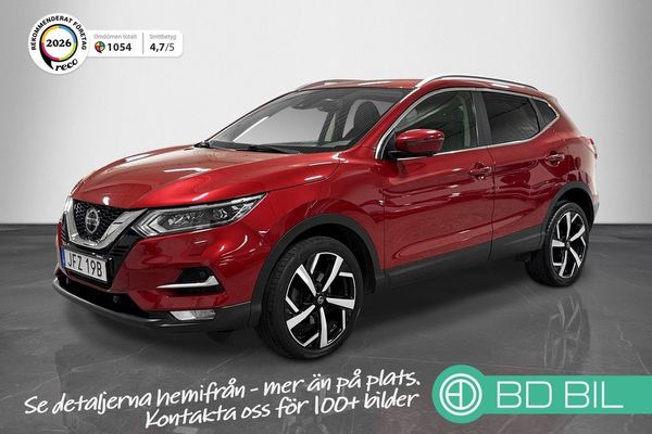 Nissan Qashqai 1.3 DIG-T DCT 158hk Tekna+ 360°kamera Nappaläder - 2021