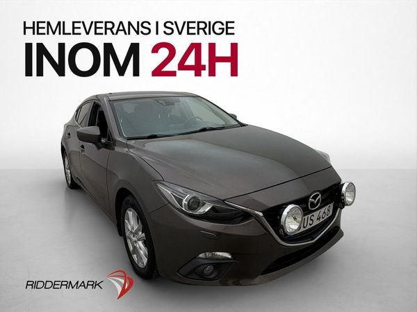 Mazda 3 2.0 SKYACTIV-G Navi Farthållare 2-Zons Drag - 2015