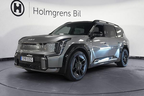 Kia EV9 AWD 385hk GT-Line 6-Sits Dragkrok Pano | Ränta 1,99% - 2024