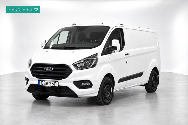 Ford Transit Custom 300 2.0 L2 D-värm B-Kam Moms Carplay Dragkrok - 2020