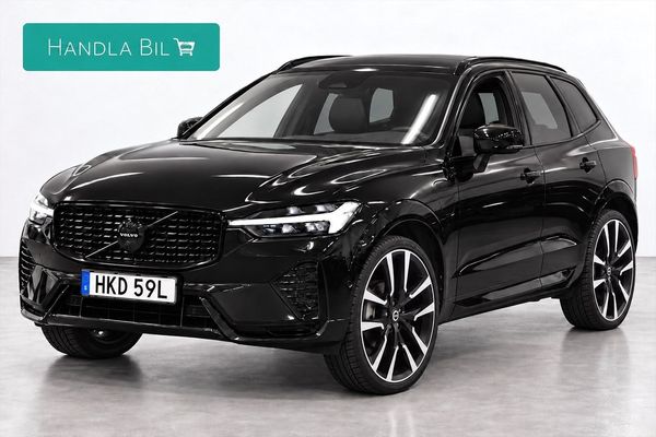 Volvo XC60 Recharge T8 AWD R-design Lounge Pano H/K 360° Drag - 2022