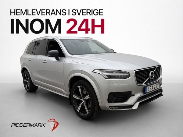 Volvo XC90 T5 AWD R-Design 7-Sits VOC Värm Kamera Navi Drag - 2019