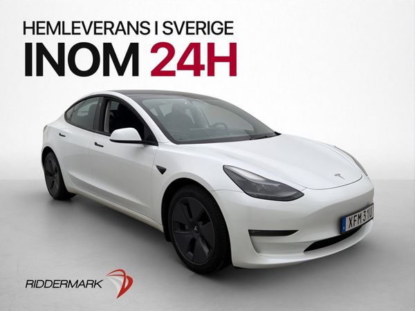 Tesla Model 3 Long Range AWD Värmepump Autopilot Svensksåld - 2023