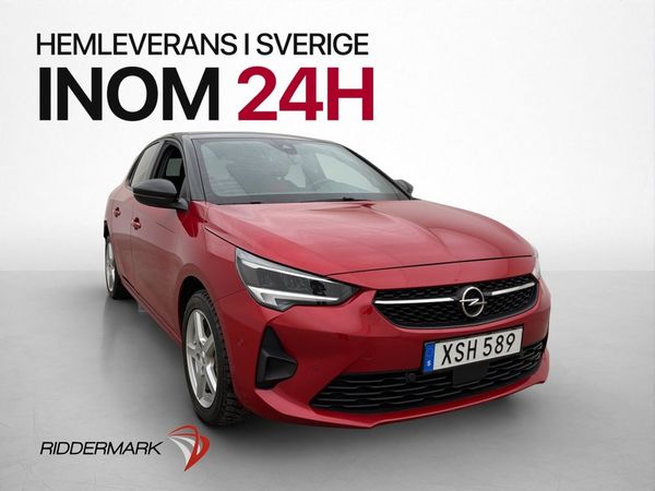 Opel Corsa-e 136hk Kamera Navi Halvskinn CarPlay Rattvärme - 2022