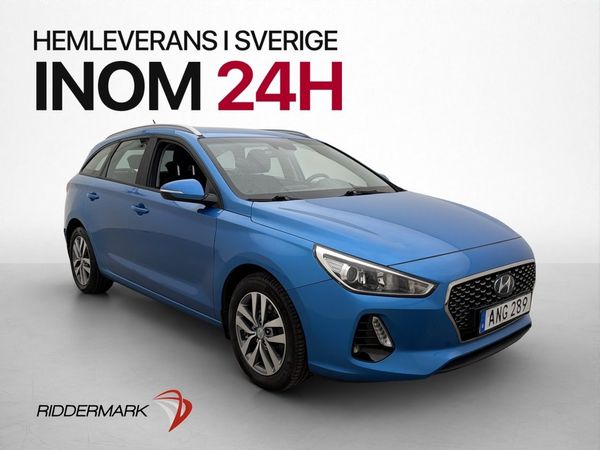 Hyundai i30 Kombi 140hk Comfort Sensorer Rattvärm DödaVinkel - 2018