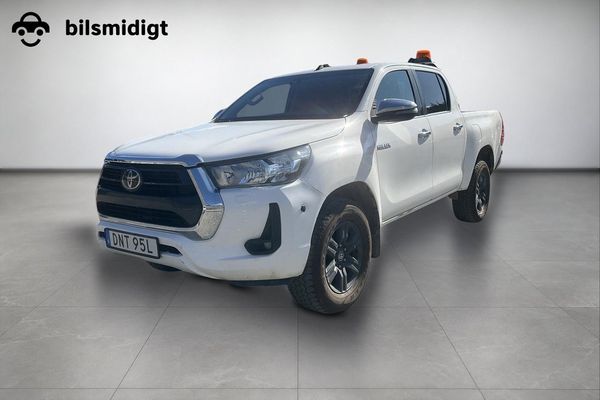 Toyota Hilux Dubbelhytt 2.4 D-4D AWD Hero Aut Drag Kamera MOMS 150hk - 2022