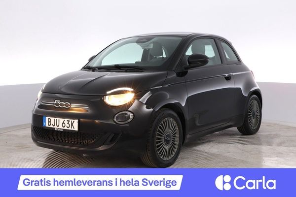 Fiat 500e 42 kWh Carplay Navi Farthållare Bluetooth - 2022
