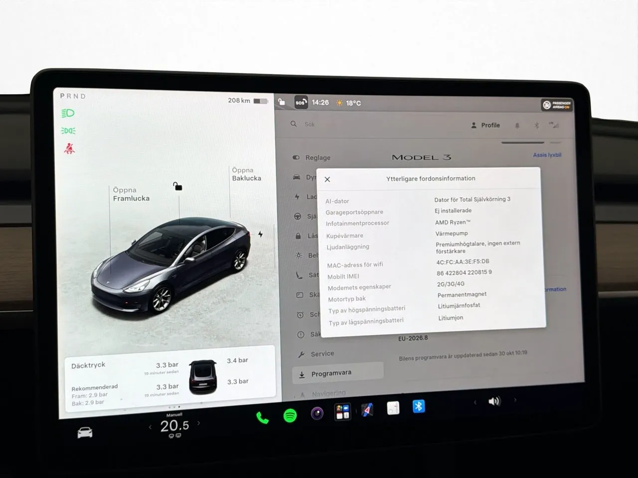 Tesla Model 3 bild 25