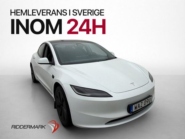 Tesla Model 3 Standard Range Highland Värmare Autopilot HW4 - 2024